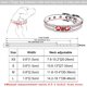 thumbnail image 3 of Personalized Dog Collar Leather Rhinestone Bling Charms Custom Pet Dogs Cat Name ShopWise Round, 3 of 11