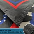 thumbnail image 3 of Bandera 2024 de doble cara, 3 capas, para exteriores, resistente a los rayos UV, resistente a la decoloración, adecuada para interiores y exteriores, 90 x 150 cm, 3 of 5