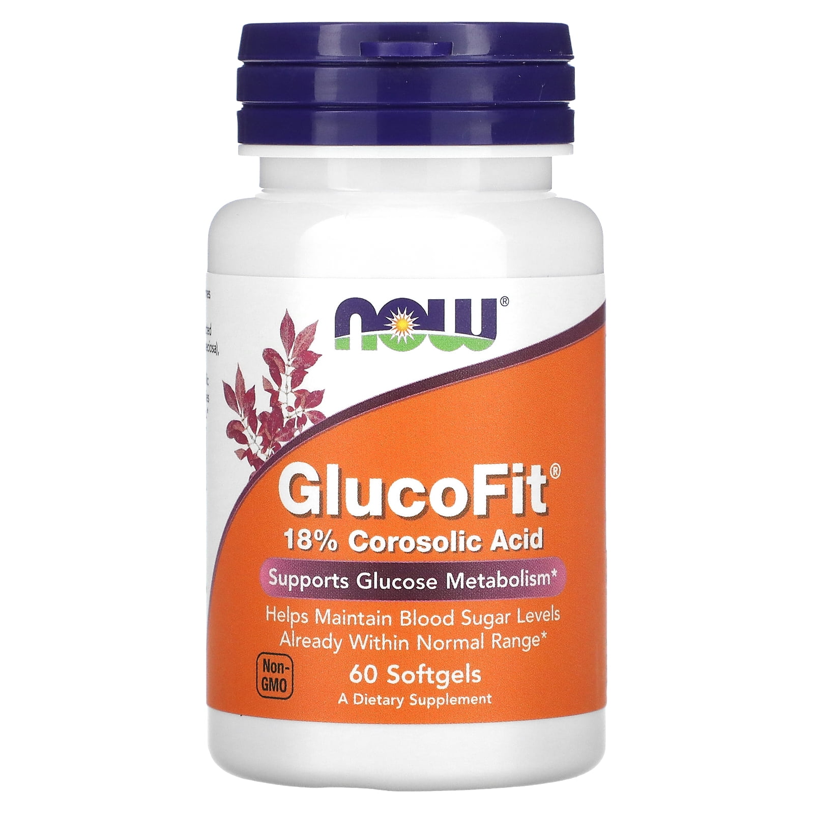 NOW Foods - GlucoFit 24 mg. - 60 Softgels formerly GlucoTrim