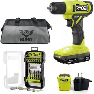 Kawasaki 840051 20-Piece Drill Kit with 19.2-Volt Ni-Cad Cordless