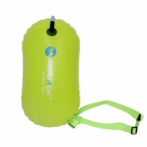 Boya de seguridad de burbujas de natación con cinturón ajustable para nadadores de aguas abiertas Ormromra