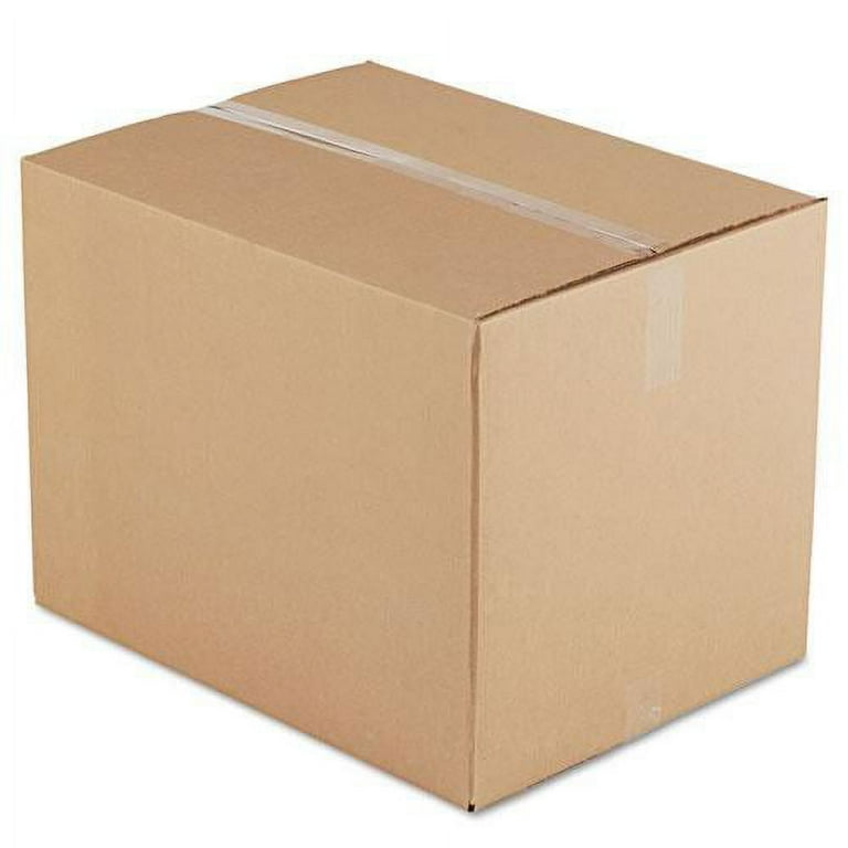 Cubed Fixed-Depth Corrugated Shipping Boxes, Regular Slotted Container (RSC), 24 Cubed Fixed-Depth Corrugated Shipping Boxes, Regular Slotted Container (RSC), 24
