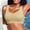 Yellow, variant on iHPH7 High Impact Sports Bra Wirefree Padded Breathable Full Coverage High Support Workout Yoga Gym Activewear Athletic Crop Top Black One Size