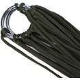 thumbnail image 5 of Hamaca verde militar, hamaca para exteriores de malla de nailon Cómoda hamaca colgante para acampar Hamaca de malla resistente que soporta peso para acampar al aire libre JM JM, 5 of 5
