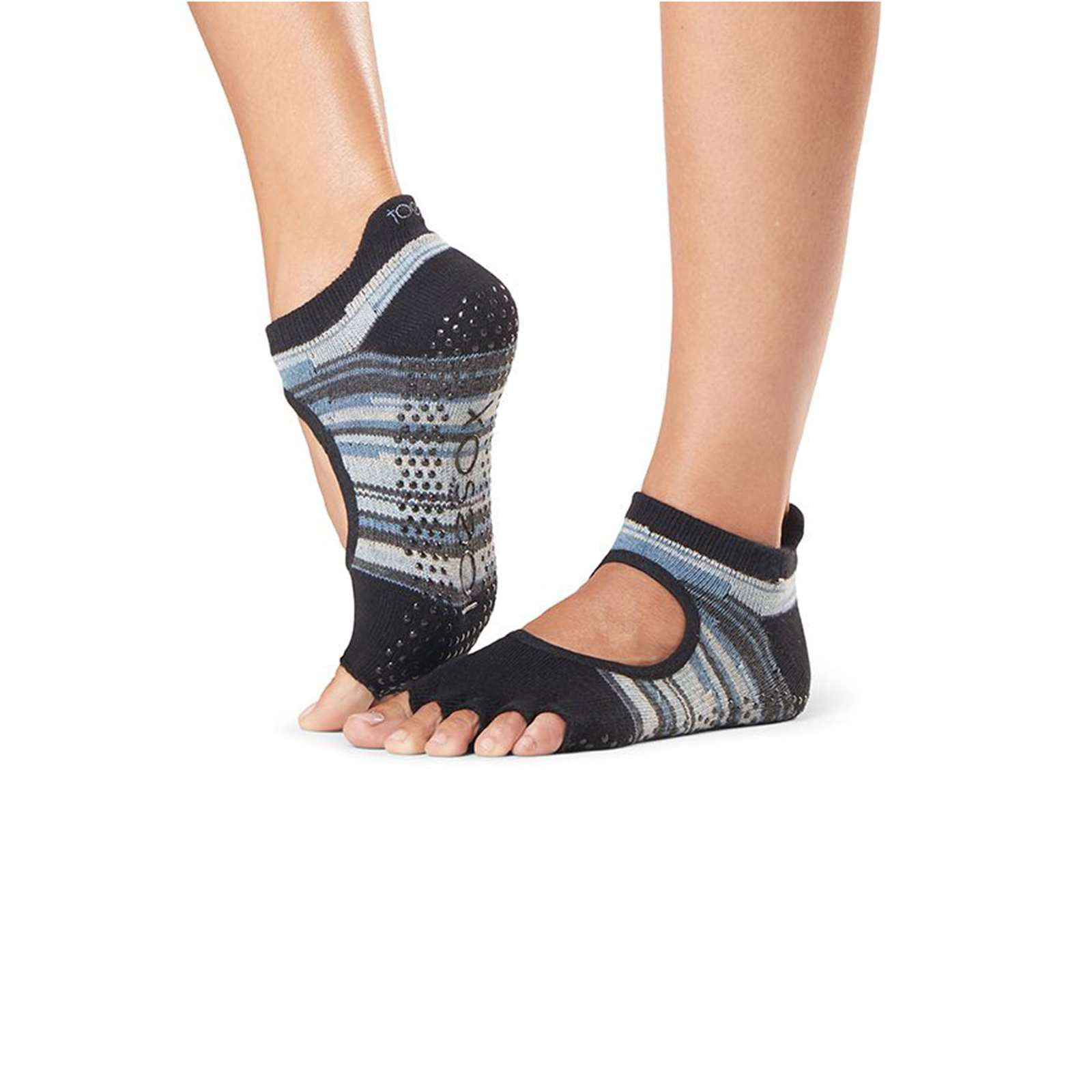 ToeSox Women’s Casual Dash Socks No-Show Toe Socks 