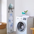 thumbnail image 6 of Wall Mounted Ironing Board Hanger for Y-Leg with Storage Basket, Black, 6 of 8