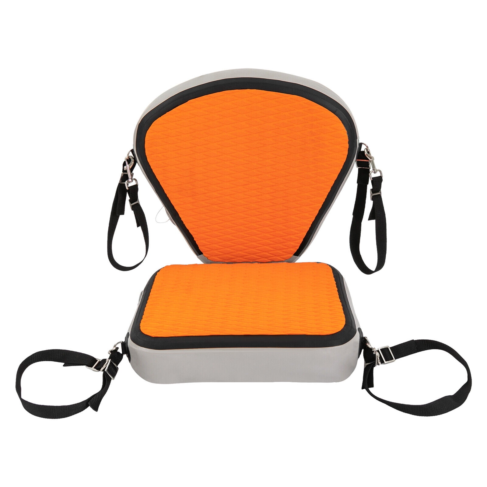 For Adolescents and Adults EVA and PVC Kayak Seats, Orange Thicken Seat Cushion for Kayak, Adjustable Padded Kayak Seat