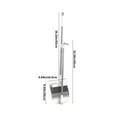 thumbnail image 3 of Dvkptbk portable broom Brooms Indoor 180 Degree Rotatable Standing Storage Buckle Type Brooms and Dustpan Set with Scraping Teeth and Scraper Cleaning Suitable for Home, 3 of 9