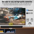 thumbnail image 4 of OXS S5 Barra de sonido para TV con HDMI eARC, subwoofer incorporado Dolby Atmos 3.1.2, altavoz central, Bluetooth y conexión multicableada, 5 ecualizadores, 4K HDR Passthrough, 230 W, audio de cine en, 4 of 5