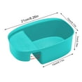 thumbnail image 1 of Drain Rack for Kitchen Organization Multifunction Saddle Food Waste Strainer and Storage Rack for Washing Spoons Forks and Vegetables 2pc, 1 of 3