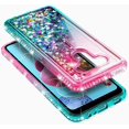thumbnail image 2 of For LG K51/LG Q51/LG Reflect/LG Stylo 6 Shockproof Glitter Liquid Bling Diamond Quicksand Case Phone Protective Cover, 2 of 6