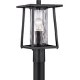 thumbnail image 2 of Quoizel Lodge Large Post Lantern in Mystic Black, 2 of 2