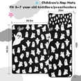 thumbnail image 5 of Black Halloween Ghosts with Boo Toddler Nap Mats for Kids Preschool,50"x20" Sleeping Mat Bag or Kids,Toddler Sleeping Bag,Toddler Nap Mat or Daycare, 5 of 6