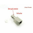 1/8 Npt Quick Disconnect 8Mm Male Coupler Plug Fitting Pcp Fill Nipple