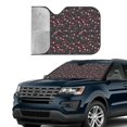 thumbnail image 2 of Yiaed Valentine'S Day Print Car Windshield Sunshade Front Auto Car Front Window Sun Shade Foldable Sun Visor Shield Cover Auto Accessories for Sedan SUV Truck-Small, 2 of 5
