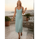 thumbnail image 2 of Vestido De Mujer Midi Casual Stretch Para Diario Y Salida, 2 of 5