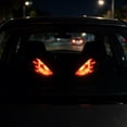 thumbnail image 4 of BYJKING Solar Devil LED Car Ornament, 6.02*1.89 IN Dynamic Dashboard Figure with Lighted Expression for Halloween Auto Decor and Gifts Red, 4 of 5