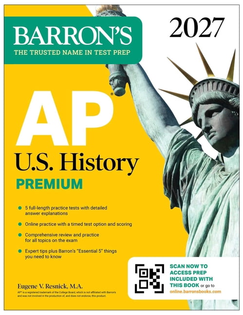 Barron's AP Precalculus 2024: 3 Practice Tests + Review + Online