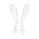 thumbnail image 4 of unbranded 1Pc White Rabbit Ear Party Headdress Lace Hair Hoop Lightweight Comfortable Decorative Accessory, 4 of 6