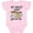 AD-Pink, variant on My Great Aunt Loves Me with Sloth and Hearts Boys or Girls Baby Bodysuit