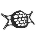 thumbnail image 1 of 3D soporte De mascarillas faciales Suave De silicona transpirable lavable Suave, 1 of 4