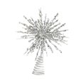 thumbnail image 2 of Adorno para árbol de Navidad, resistente, decorativo, reutilizable, con purpurina. plata, 2 of 8