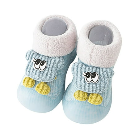 

Shoes for Boys Size 2 Boys Girls Animal Cartoon Socks Shoes Toddler WarmThe Floor Socks Non Slip Prewalker Shoes Brand Shoes for Boys