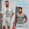 thumbnail image 6 of ANYFIT WEAR Men's Compression Shirt Shapewear Tank Top Workout Vest Abs Abdomen Slimming Body Shaper Undershirt, 6 of 6