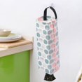 thumbnail image 3 of Waste Bag Container Garbage Bag Holder Wall Hanging Large Capacity Pull Type Canvas Multipurpose Grocery Kitchen Supplies C, 3 of 6