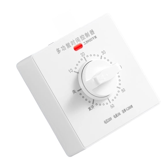 86 Type Wall Mount Timer Switches with Adjustable Delay Up to 120 Minutes