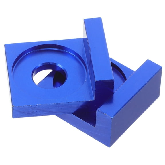 TABLZONE 2Pcs Lightweight Durable Aluminum Chain Tensioner for Motorcycle Rear Wheel Maintenance