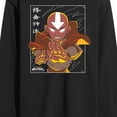 thumbnail image 3 of Avatar - The Last Airbender - Avatar State Aang - Men's Long Sleeve T-Shirt, 3 of 5