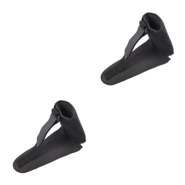 Eigraketly Férula nocturna ajustable para fascitis Plantar, soporte ligero para caídas de pies, tobillera amigable con la piel, protectores de S 2Conjunto