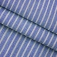 thumbnail image 5 of Summer Dresses for Women V Neck Mid Sleeve Linen Midi Dress Loose Striped Sleeveless Casual Holiday Beach Sundress Size S-2XL, 5 of 6