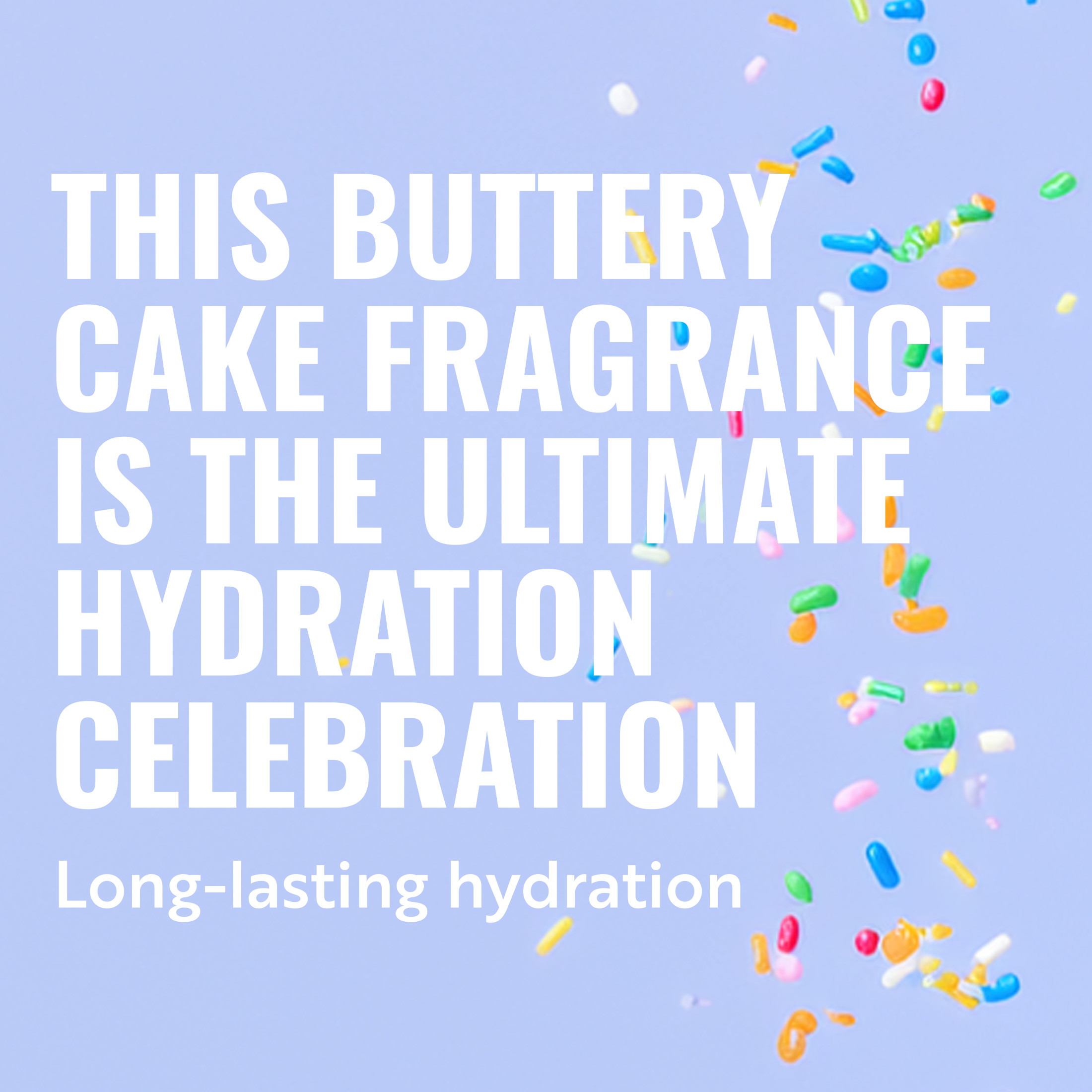 Jergens Shea Fusion Confetti Cake Scented Body Lotion photo 3