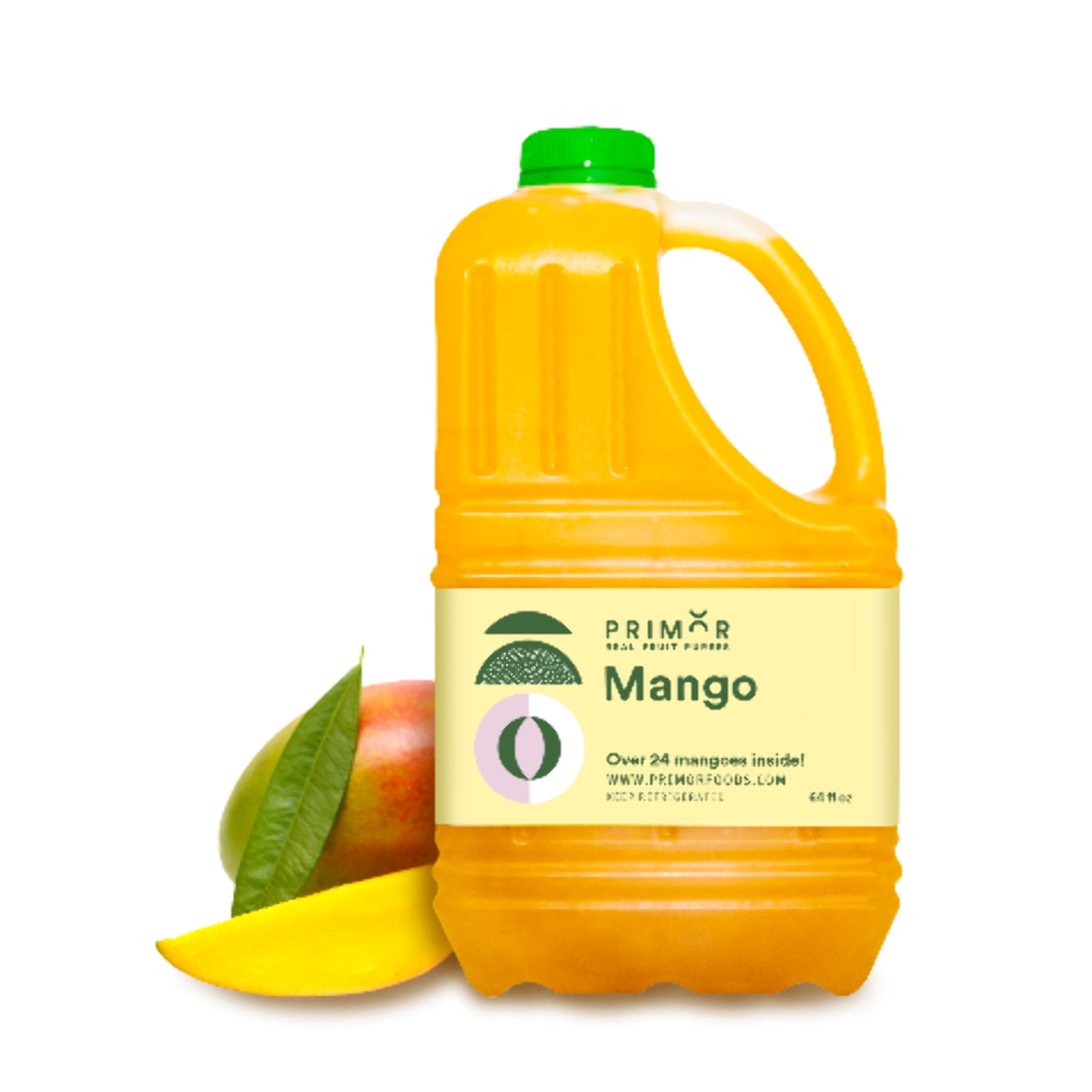 Primor Fruit Purees | Made with Real Fruit | Countless Applications: Juices, Smoothies, Cocktails, Desserts, and More