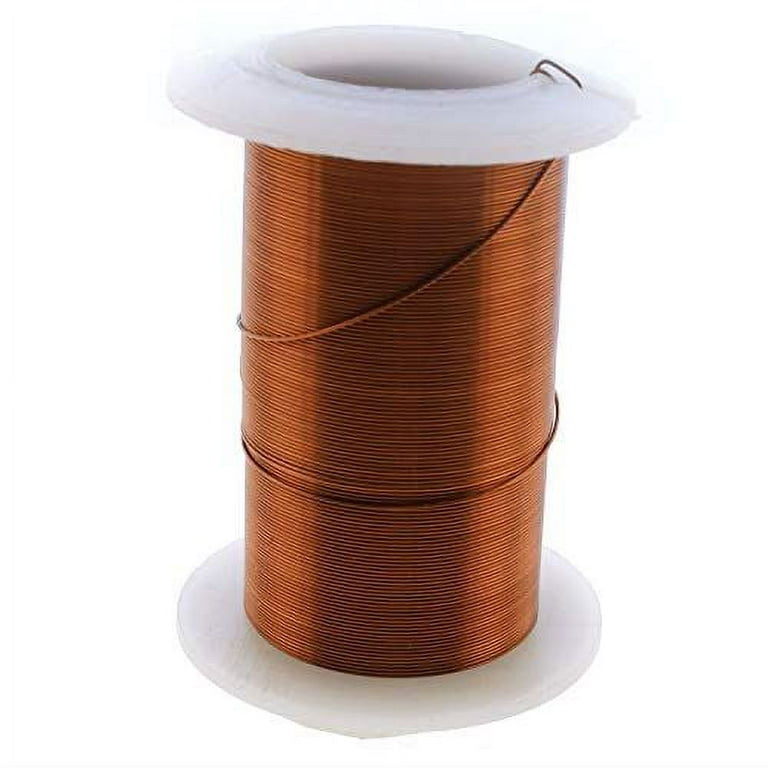 The Beadsmith Wire Elements 26-Gauge Lacquered Tarnish-Resistant Copper  Wire for Jewelry Making, 34 Yard, 31.09 Meter Spool (Antique Copper Color)…