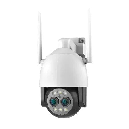 

2K 4MP 8X Hybrid Zoom 2.8mm-12mm Dual Lens PTZ IP Camera Outdoor WiFi Camera IP66 Waterproof Support Human Detection Color Night Audio Security Camera