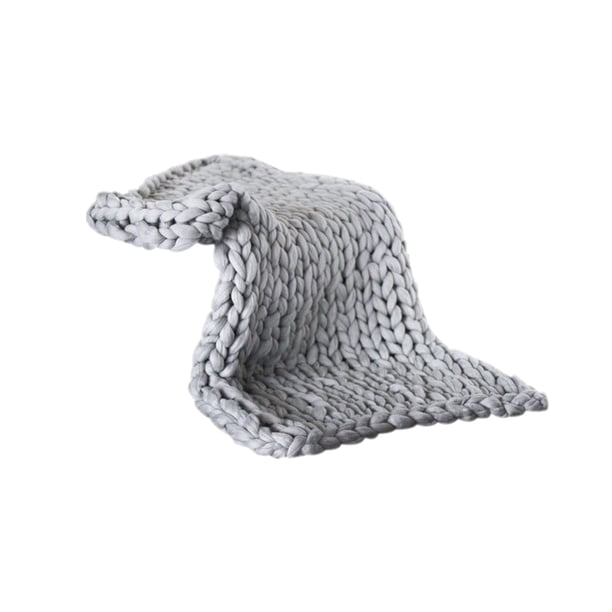 Knitted Blanket Hilo Hecho A Mano Cama Para Mascotas Silla Sofá Manta Decoración Para El Hogar Regalo Advancent HA042820-03