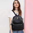 thumbnail image 4 of Black Backpack Women Elegant Backpacks Women Small Backpack Women Waterproof Mini Black Backpack, 4 of 5