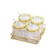 thumbnail image 3 of Caja transparente para condimentos, bote para condimentos, caja de almacenamiento de condimentos y especias, recipiente para especias, recipiente cuadrícula Soledad  Contenedor de especias, 3 of 10