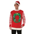 thumbnail image 2 of Adult Light Up Wreath Sweater, 2 of 2