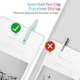 thumbnail image 4 of Gradient Gel Pen Set, Smooth Writing Quick-Dry Ink Pens for School Office Journaling 5pcs, 4 of 7