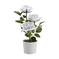 thumbnail image 1 of 3LED Rose Flower Solar Light Bonsai Flowerpot Garden Home Room Table Lamp, 1 of 8