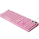 thumbnail image 1 of Teclado mecánico/Controles multimedia USB Efectos Respuesta rápida/104 teclas para Rosa, 1 of 4