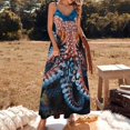 thumbnail image 2 of Octopus in The Mysterious Ocean Sleeveless Dress Women's Luxury Party Dress Birthday Dresses for Women, 2 of 7