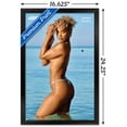 thumbnail image 4 of Sports Illustrated: Swimsuit Edition - Jasmine Sanders 22 Wall Poster, 14.725" x 22.375" Framed, 4 of 5