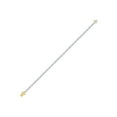 thumbnail image 2 of FB Jewels 14kt Yellow Gold Womens Round Diamond Classic Tennis Bracelet 2 Cttw, 2 of 2