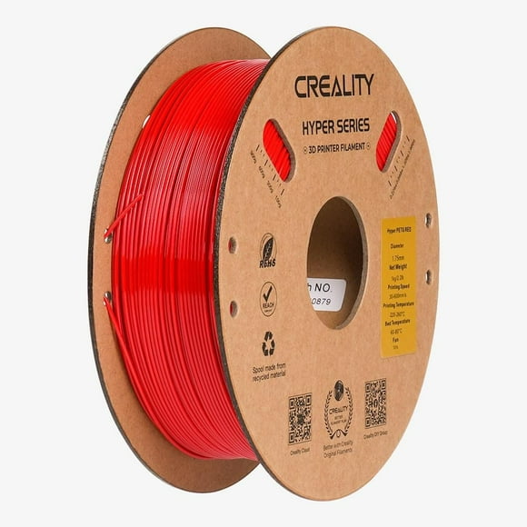 Creality Hyper Series PETG 3D Printing Filament 1kg, Red