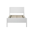 thumbnail image 4 of Max & Lily Twin Bed Frame, Solid Wood Classic Platform Bed with Panel Headboard for Kids, 4 of 10
